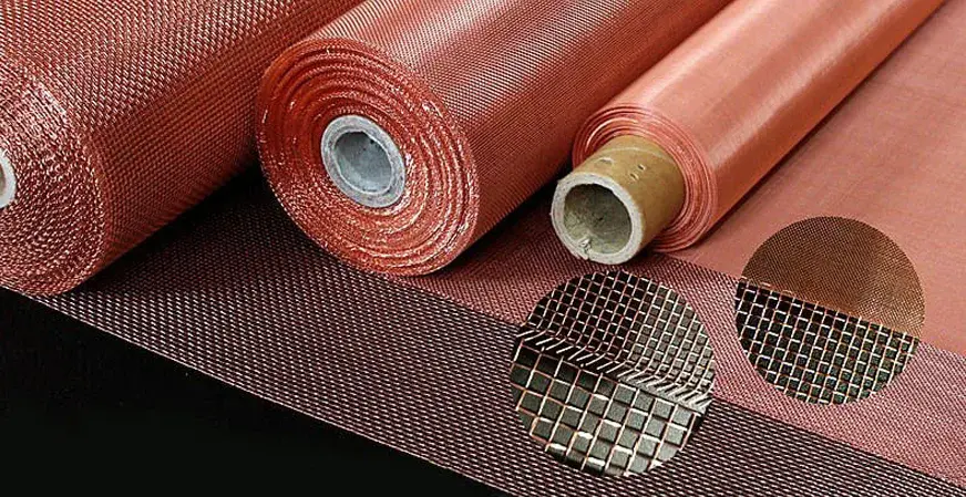 Copper Wire Mesh Manufacturers & Suppliers in UAE - SRK Metals